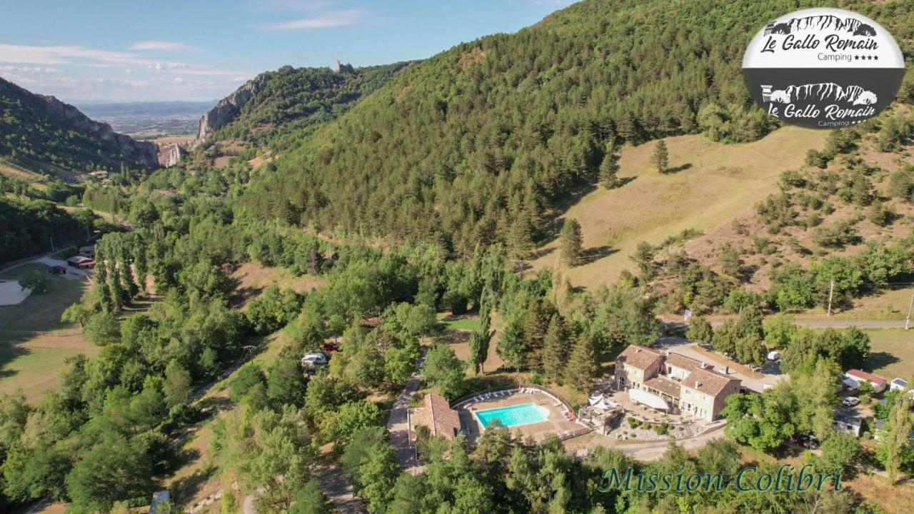 Camping Le Gallo Romain Barbieres Exteriör bild