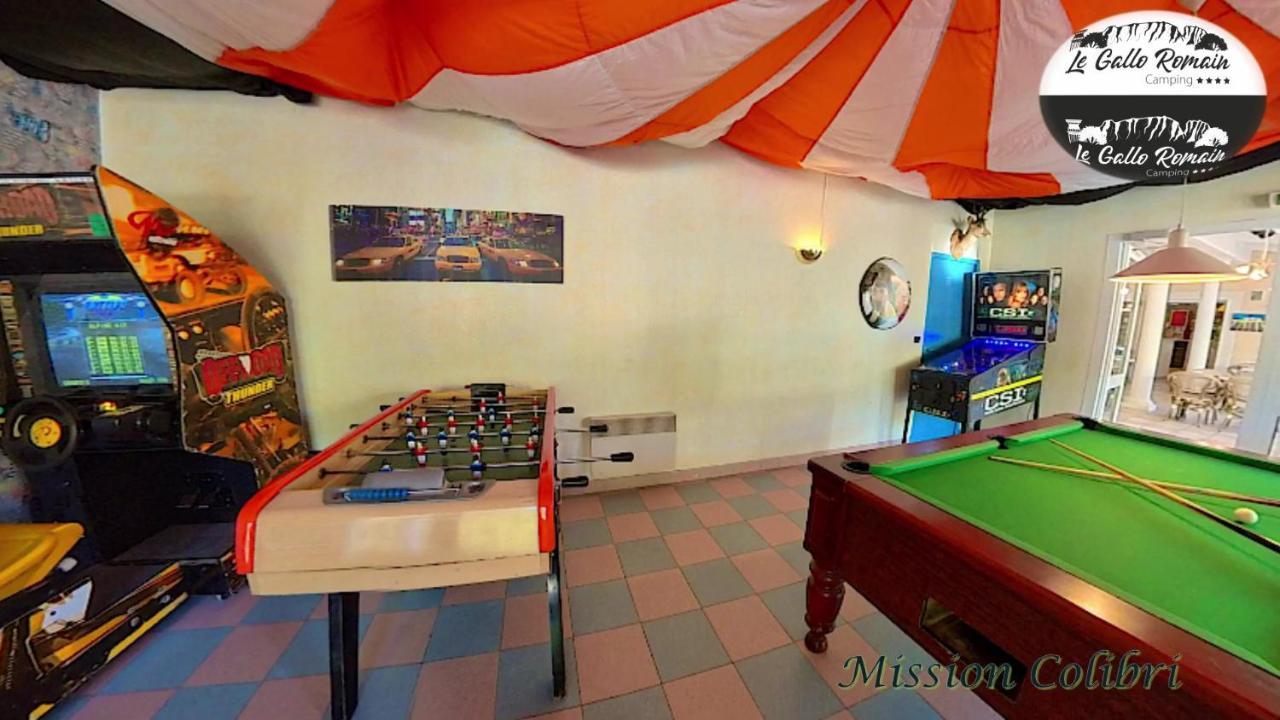 Camping Le Gallo Romain Barbieres Exteriör bild