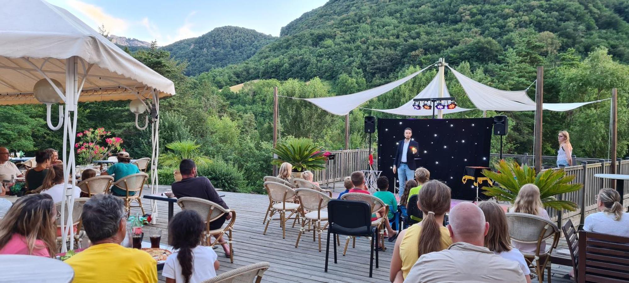 Camping Le Gallo Romain Barbieres Exteriör bild