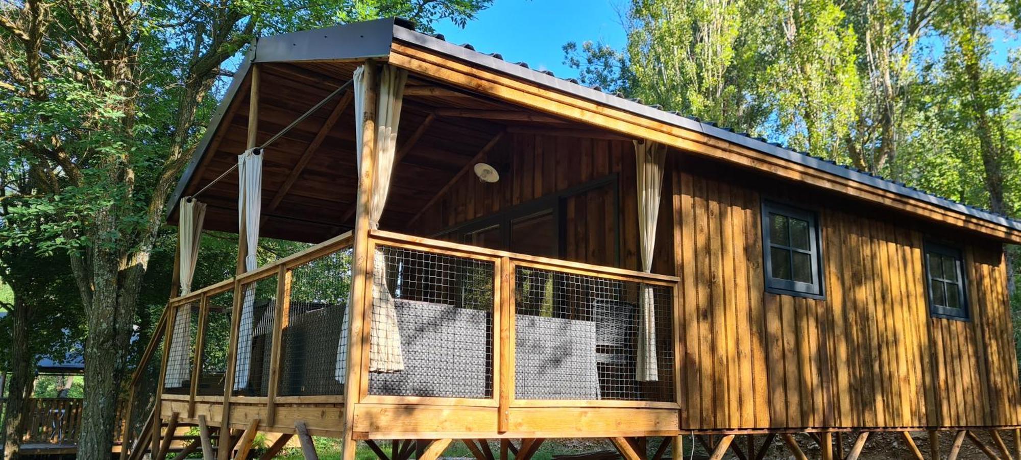 Camping Le Gallo Romain Barbieres Exteriör bild