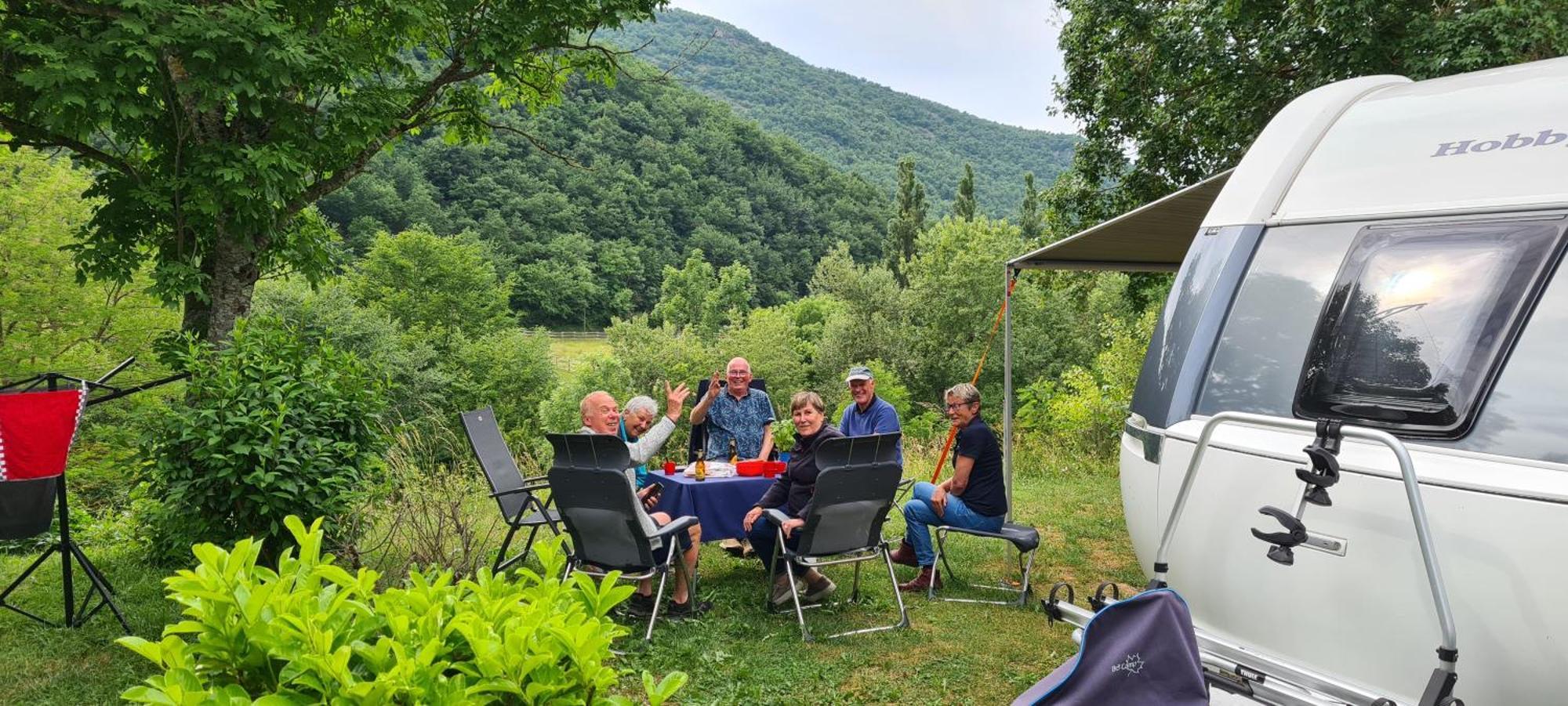 Camping Le Gallo Romain Barbieres Exteriör bild