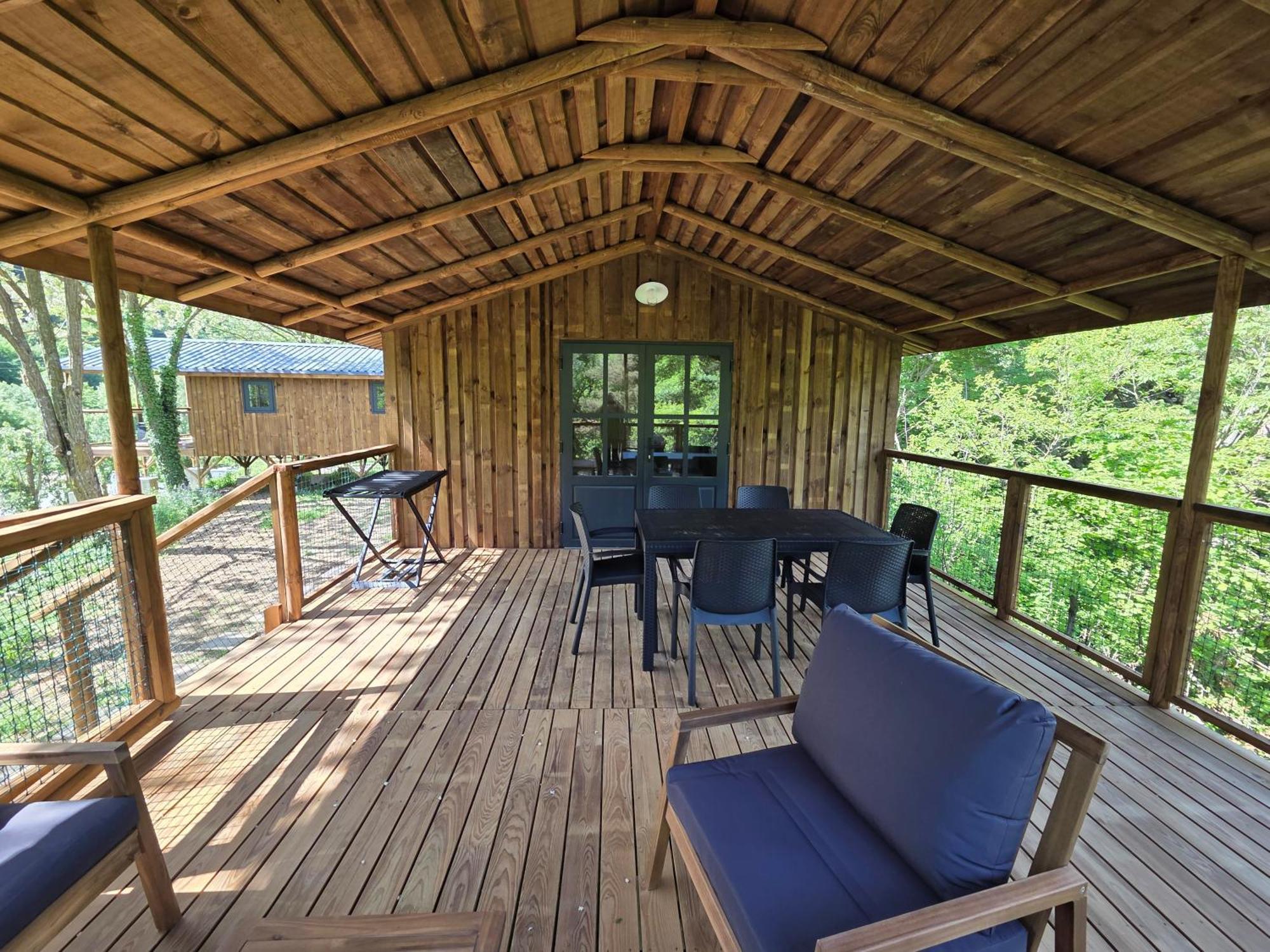Camping Le Gallo Romain Barbieres Exteriör bild